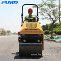 Mini Compaction Machine 1 Ton Vibratory Double Drum Compactor Roller